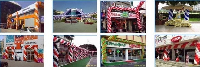 i�yeri a��l�� balon s�slemeleri